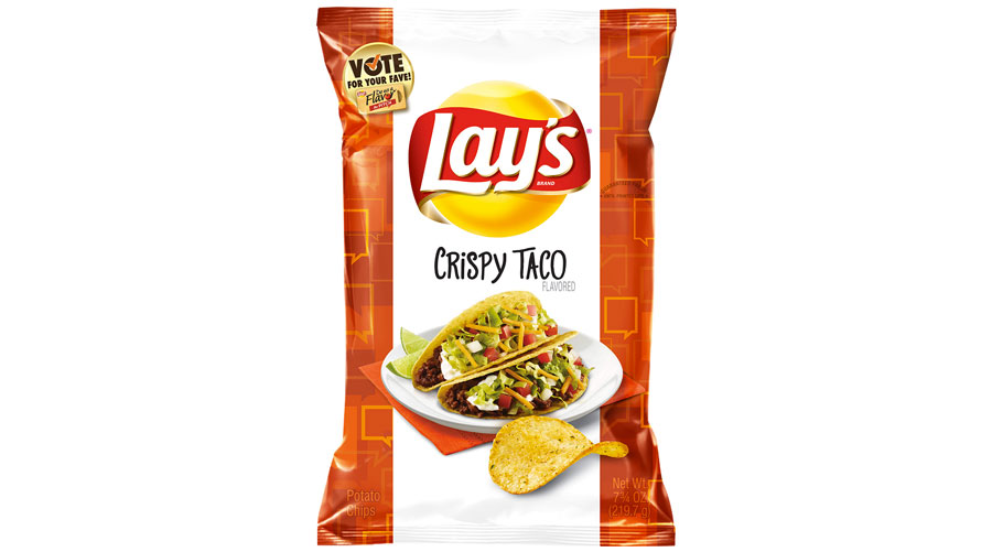 Lay's Announces CRISPY TACO As Flavor Contest Winner - foods2u